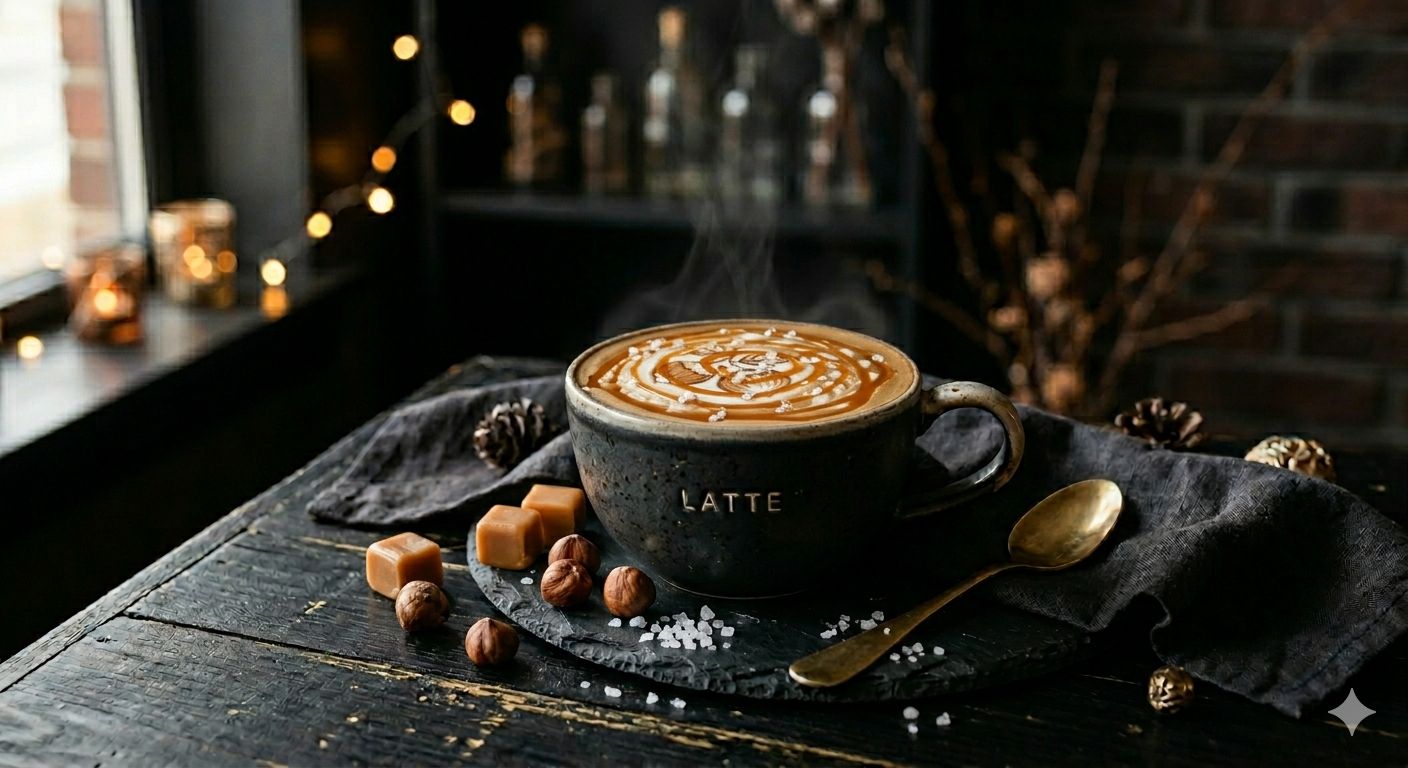 Salted Caramel Latte 